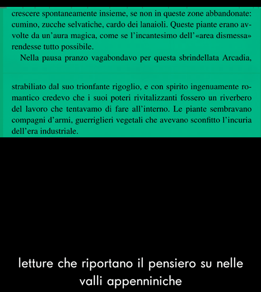 ELOGIO DELLE ERBACCE